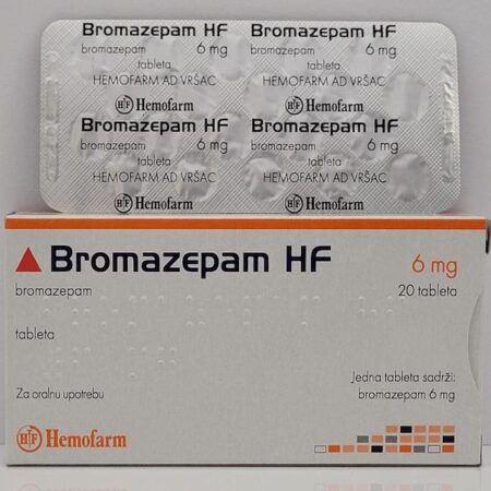 Bromazepam 6mg Hemofarm