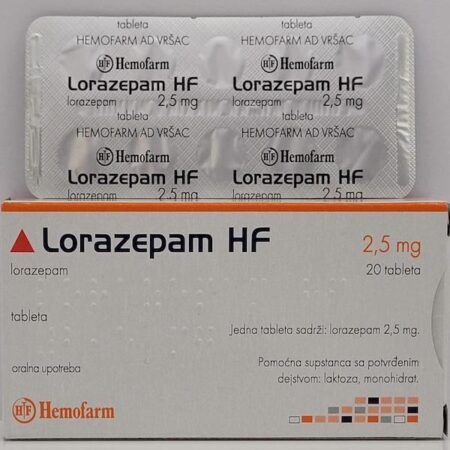 Lorazepam 2.5mg Hemofarm