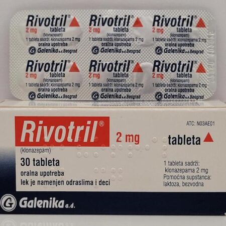 Rivotril Clonazepam 2mg Galenika